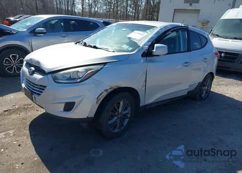 2015 Hyundai Tucson Gls from USA, damaged, VIN KM8JTCAF1FU967214